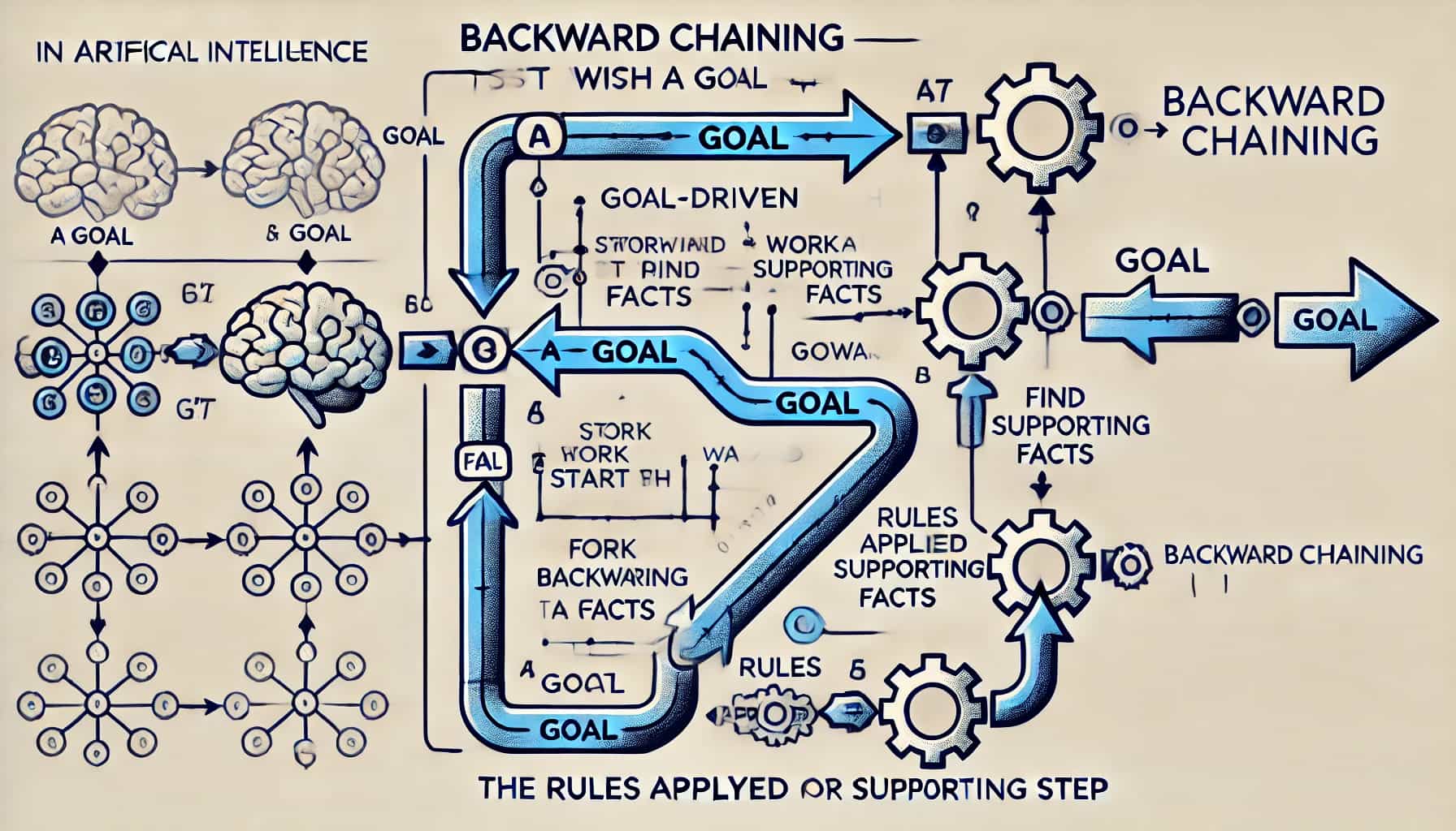 Backward Chaining in ai.